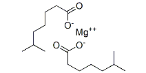 Structure of Magnesium Octoate CAS 93859-30-4