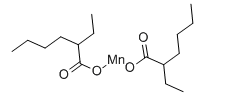 Structure of Manganese Octoate CAS 13434-24-7