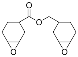 Structure of 3,4-Epoxycyclohexylmethyl 3,4-epoxycyclohexanecarboxylate CAS 2386-87-0