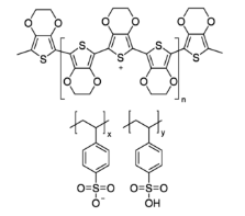 Structure of PEDOT PSS CAS 155090-83-8