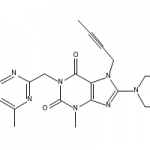 Structure of Linagliptin CAS 668270-12-0