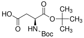 Structure of Boc-Asp-OtBu CAS 34582-32-6