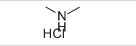 Structure of Dimethylamine Hydrochloride CAS 506-59-2