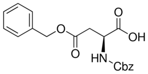 Structure of Z-Asp(OBzl)-OH CAS 3479-47-8