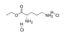 Structure of Ethyl L-ornithine dihydrochloride CAS 84772-29-2