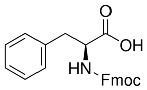 Structure of Fmoc-Phe-OH CAS 35661-40-6
