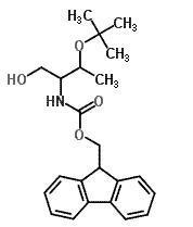 Structure of Fmoc-Thr(tBu)-OL CAS 438239-28-2