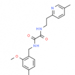 Structure of N1-2-methoxy-4-methylbenzyl-N2-5-methylpyridin-2-ylethyloxalamide CAS 745047-94-3