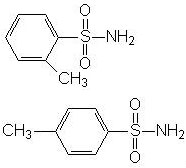 Structure of OP-Toluenesulfonamide (OPTSA) CAS 1333-07-9(8013-74-9)
