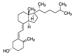 Structure of Vitamin D3 CAS 67-97-0