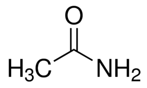 Structure of Acetamide CAS 60-35-5