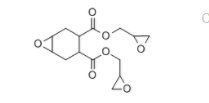 Structure of Diglycidyl 4,5-epoxycyclohexane-1,2-dicarboxylate CAS 25293-64-5