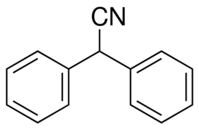 Structure of Diphenylacetonitrile CAS 86-29-3