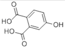 Structure of 4-Hydroxyphthalic acid CAS 610-35-5