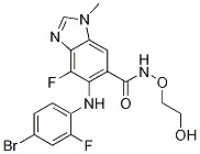 Structure of Binimetinib CAS 606143-89-9