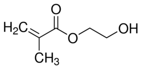 Structure of HEMA CAS 868-77-9