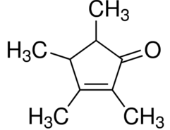 Structure of 2,3,4,5-Tetramethyl-2-cyclopentenone CAS 54458-61-6