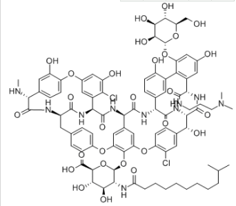 Structure of Dalbavancin CAS 171500-79-1