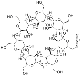 Structure of Mono-6-Azido-6-deoxy-beta-Cyclodextrin CAS 98169-85-8