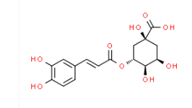 Structure of Chlorogenic acid CAS 327-97-9