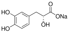 Structure of Danshensu CAS 76822-21-4