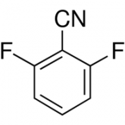 Structure of 2,6-Difluorobenzonitrile CAS 1897-52-5