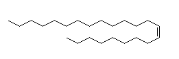 Structure of 9Z-Tricosene CAS 27519-02-4