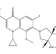 Structure of Moxifloxacin CAS 151096-09-2
