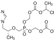 Structure of Tenofovir disoproxil CAS 201341-05-1
