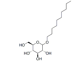 Structure of Alkyl polyglucoside (APG) CAS 68515-73-1