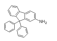 Structure of 2-Amino-9,9-diphenylfluorene CAS 1268519-74-9