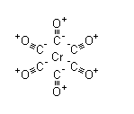 Structure of Hexacarbonylchromium CAS 13007-92-6