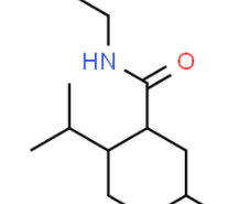 Structure of N-Ethyl-p-menthane-3-carboxamide CAS 39711-79-0