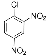 Structure of 1-Chloro-2,4-dinitrobenzene CAS 97-00-7