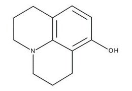 Structure of 8-Hydroxyjulolidine CAS 41175-50-2