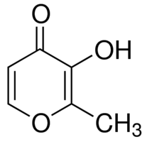 Structure of 3-Hydroxy-2-methyl-4-pyrone CAS 118-71-8