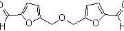 Structure of 5, 5'(oxy-bis(methylene))bis-2-furfural (OBMF) CAS 7389-38-0