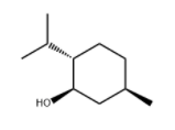 Structure of L-Menthol CAS 2216-51-5