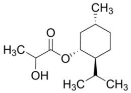 Structure of L-Menthyl lactate CAS 61597-98-6