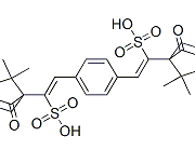 Structure of Terephthalylidene dicamphor sulfonie acid(Mexoryl SX) CAS 90457-82-2