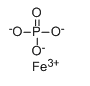 Structur of Ferric phosphate CAS 10045-86-0