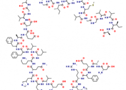 Structure of Beta-AmyloidPeptide(1-42),CAS 107761-42-2