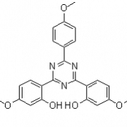 Structure of Bis-Ethylhexyloxyphenol Methoxyphenyl Triazine CAS 187393-00-6