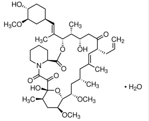 Structure of Tacrolimus CAS 109581-93-3