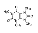 Structure of Tetramethyluric acid CAS 2309-49-1