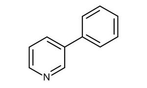 Structure of 3-Phenylpyridine CAS 1008-88-4