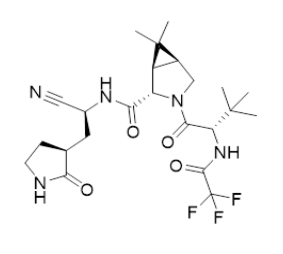 Structure of PF-07321332 CAS 2628280-40-8