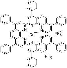 Structure of Ru(dpp)3(PF6)2 CAS 123148-15-2