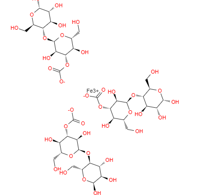 Structure of Ferric Carboxymaltose CAS 9007-72-1