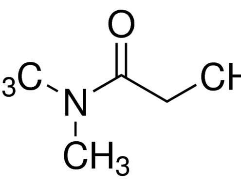 Structure of N,N-Dimethylpropionamide CAS 758-96-3